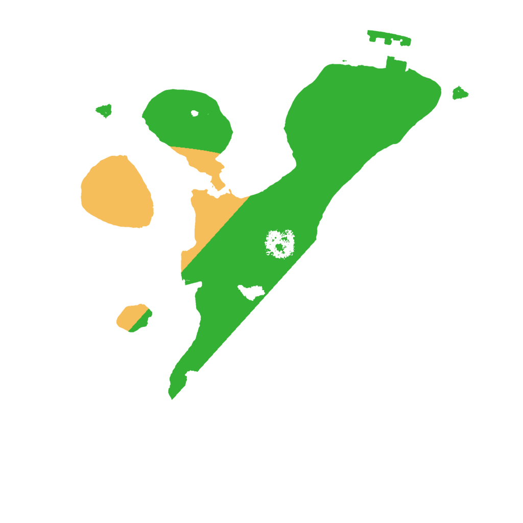 Biome Rust Map: Procedural Map, Size: 1801, Seed: 1738