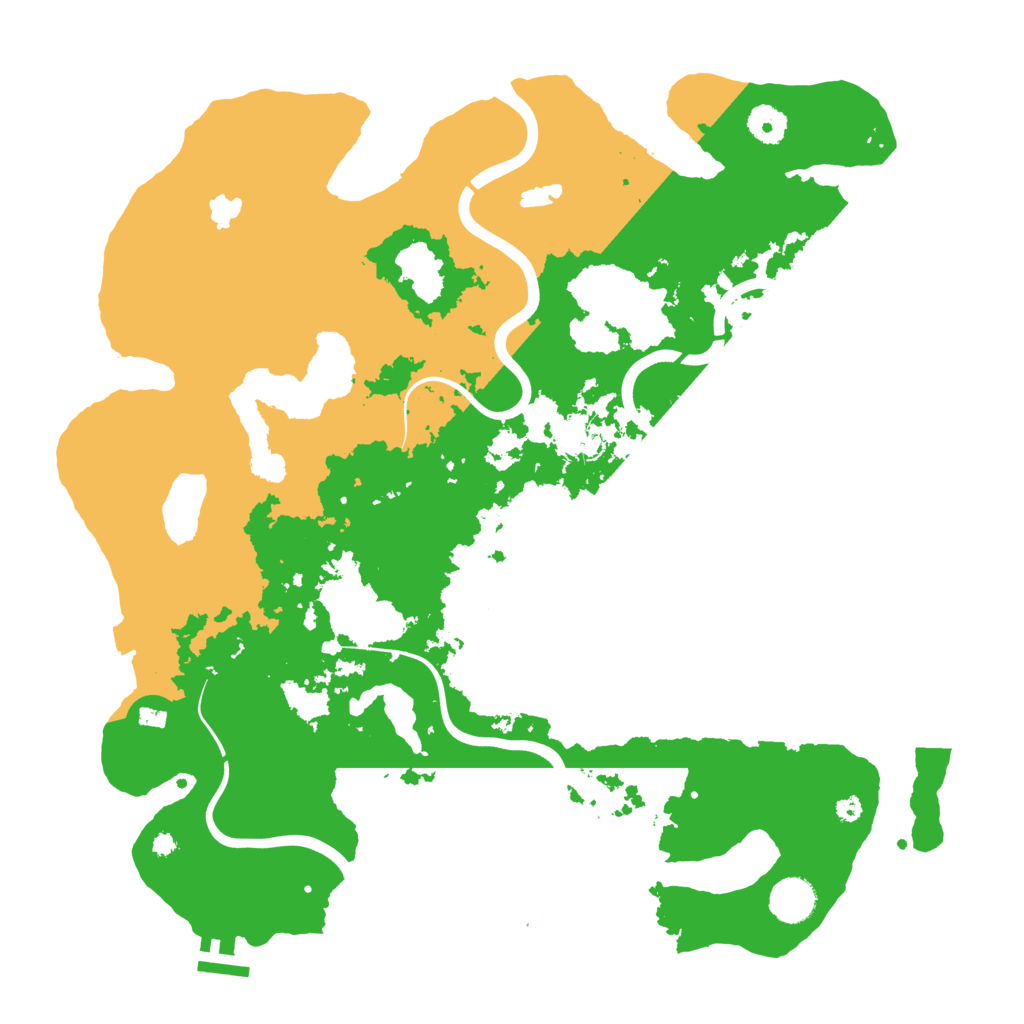 Biome Rust Map: Procedural Map, Size: 4000, Seed: 1107750362