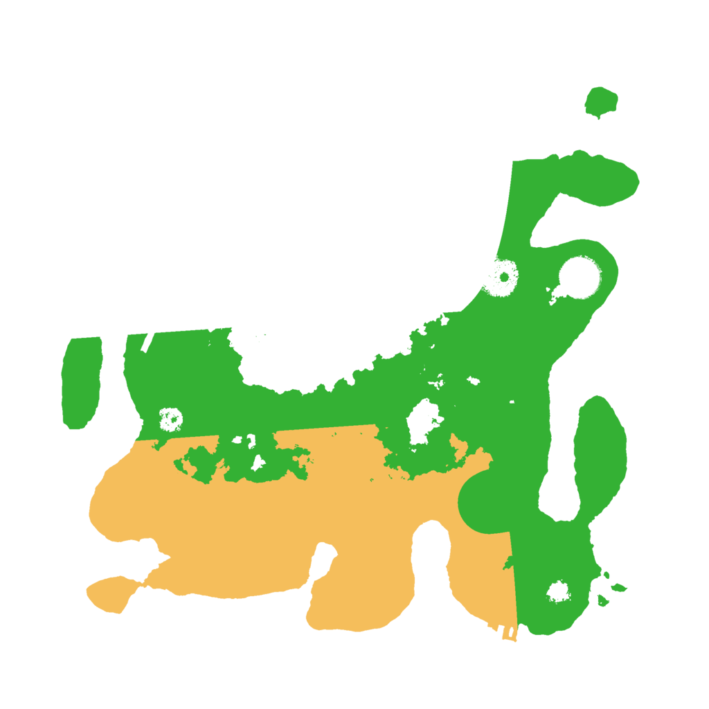 Biome Rust Map: Procedural Map, Size: 3000, Seed: 517970231