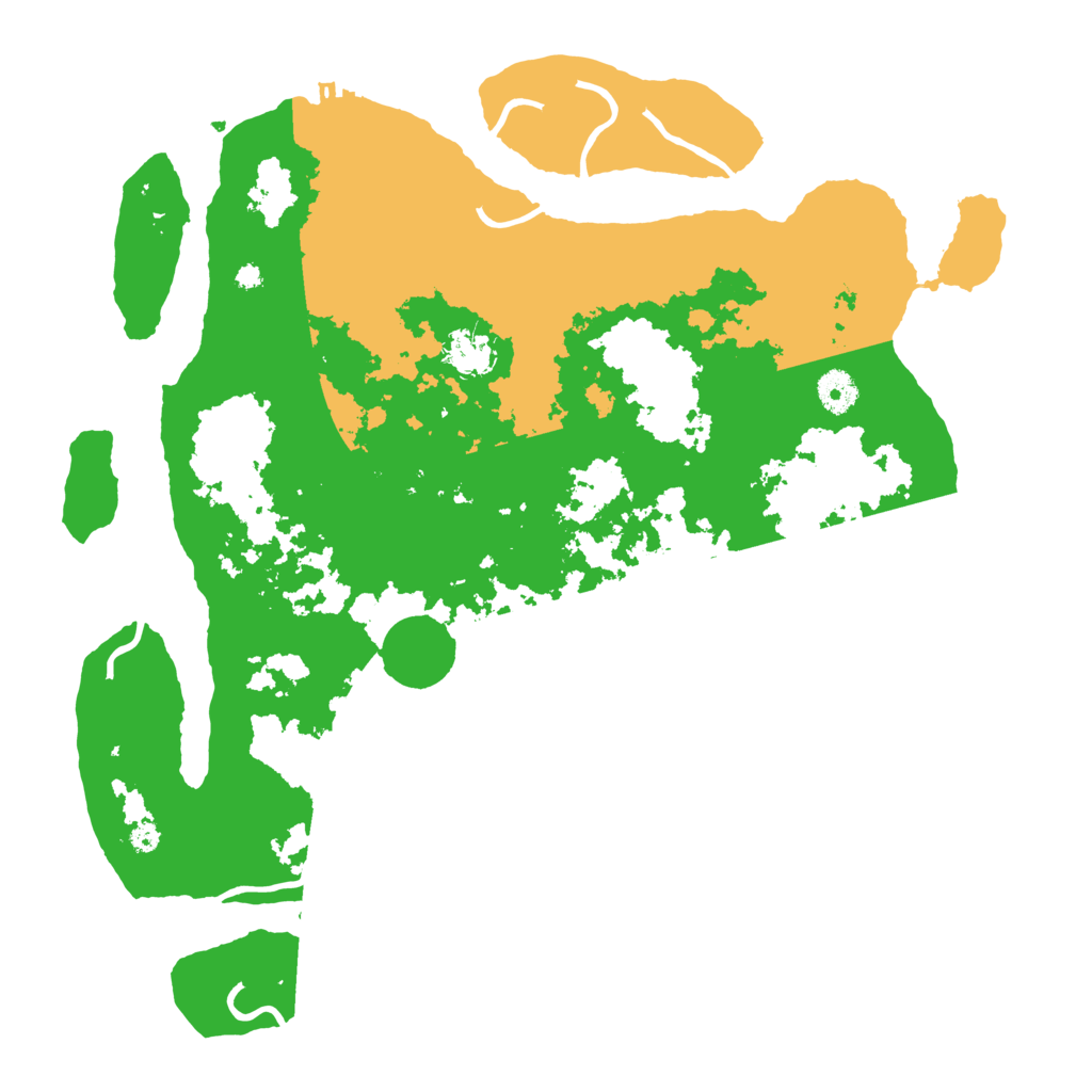 Biome Rust Map: Procedural Map, Size: 4000, Seed: 808862