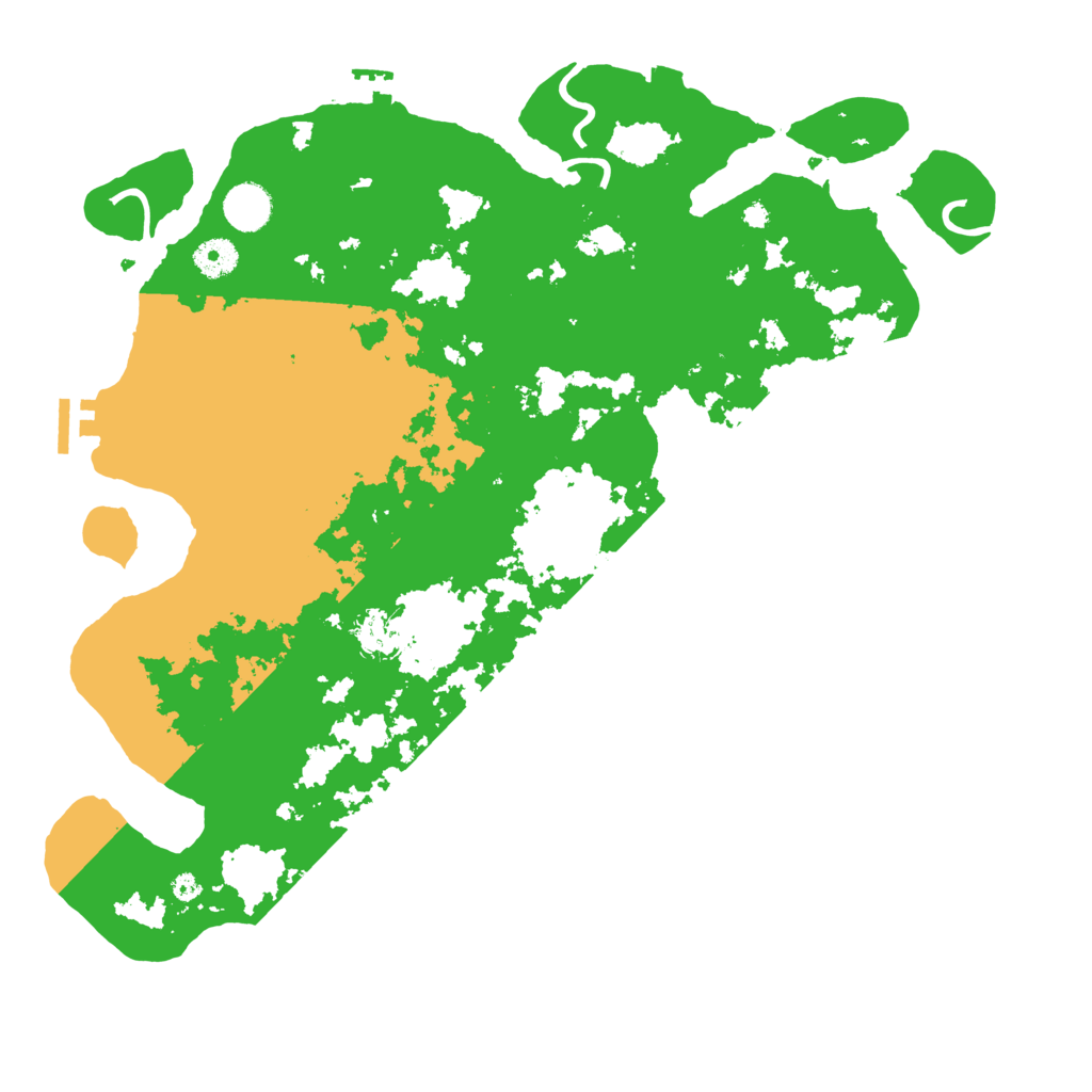 Biome Rust Map: Procedural Map, Size: 4000, Seed: 264772