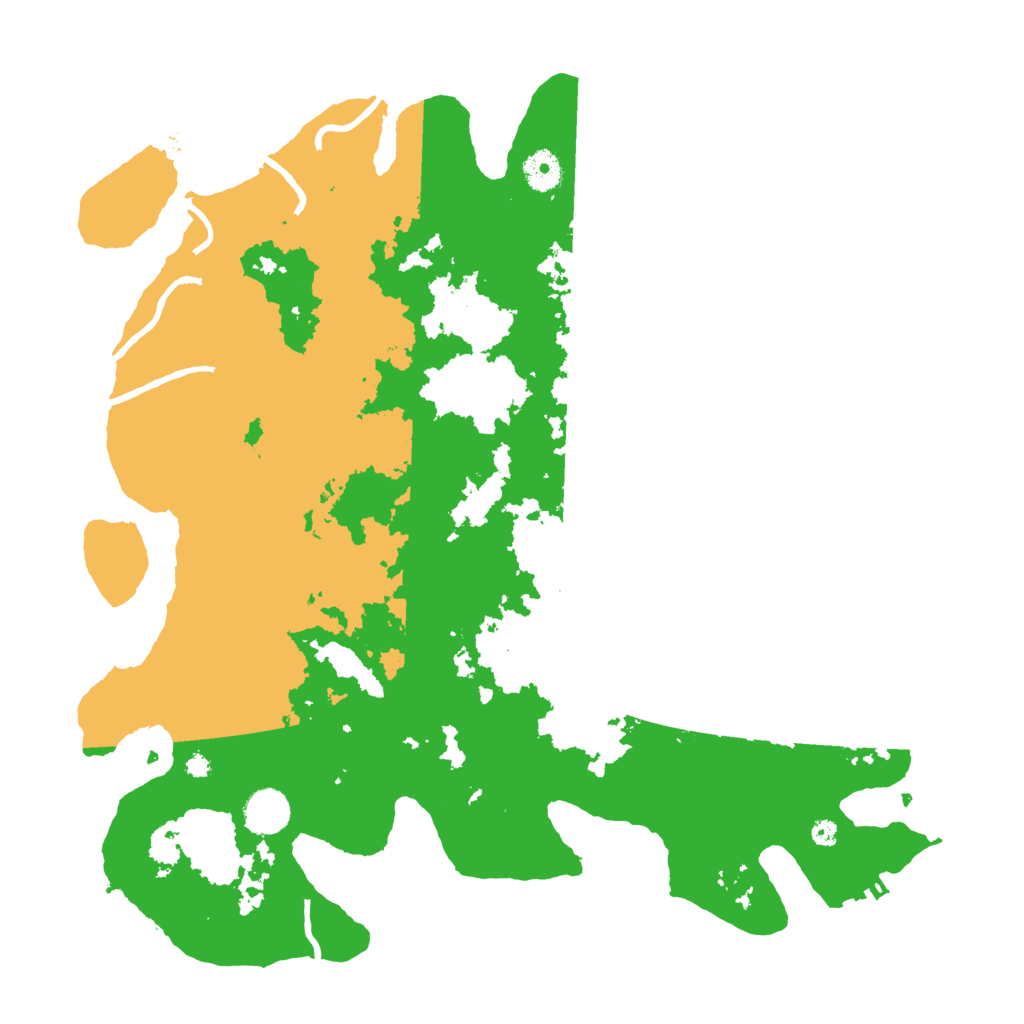 Biome Rust Map: Procedural Map, Size: 4000, Seed: 739883