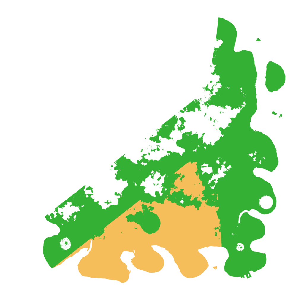 Biome Rust Map: Procedural Map, Size: 4000, Seed: 13997