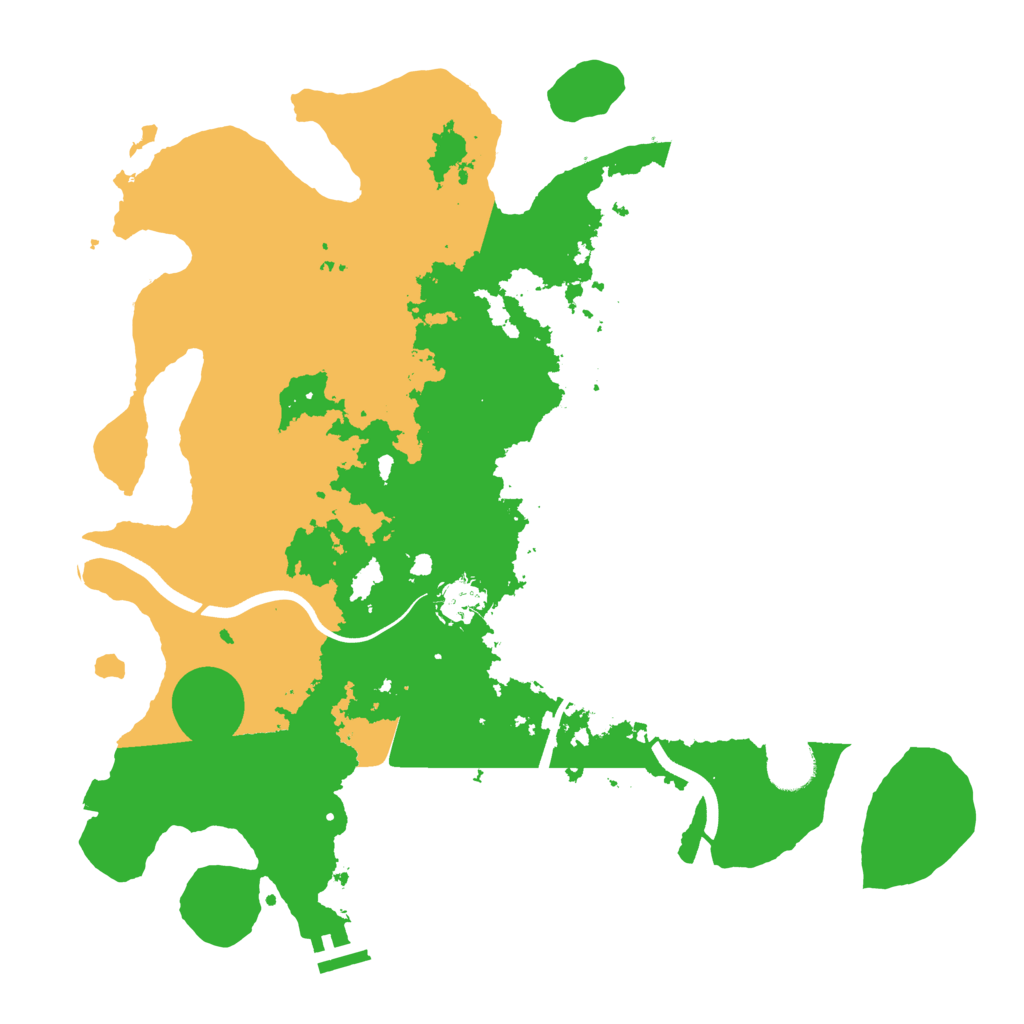 Biome Rust Map: Procedural Map, Size: 3750, Seed: 1124175052