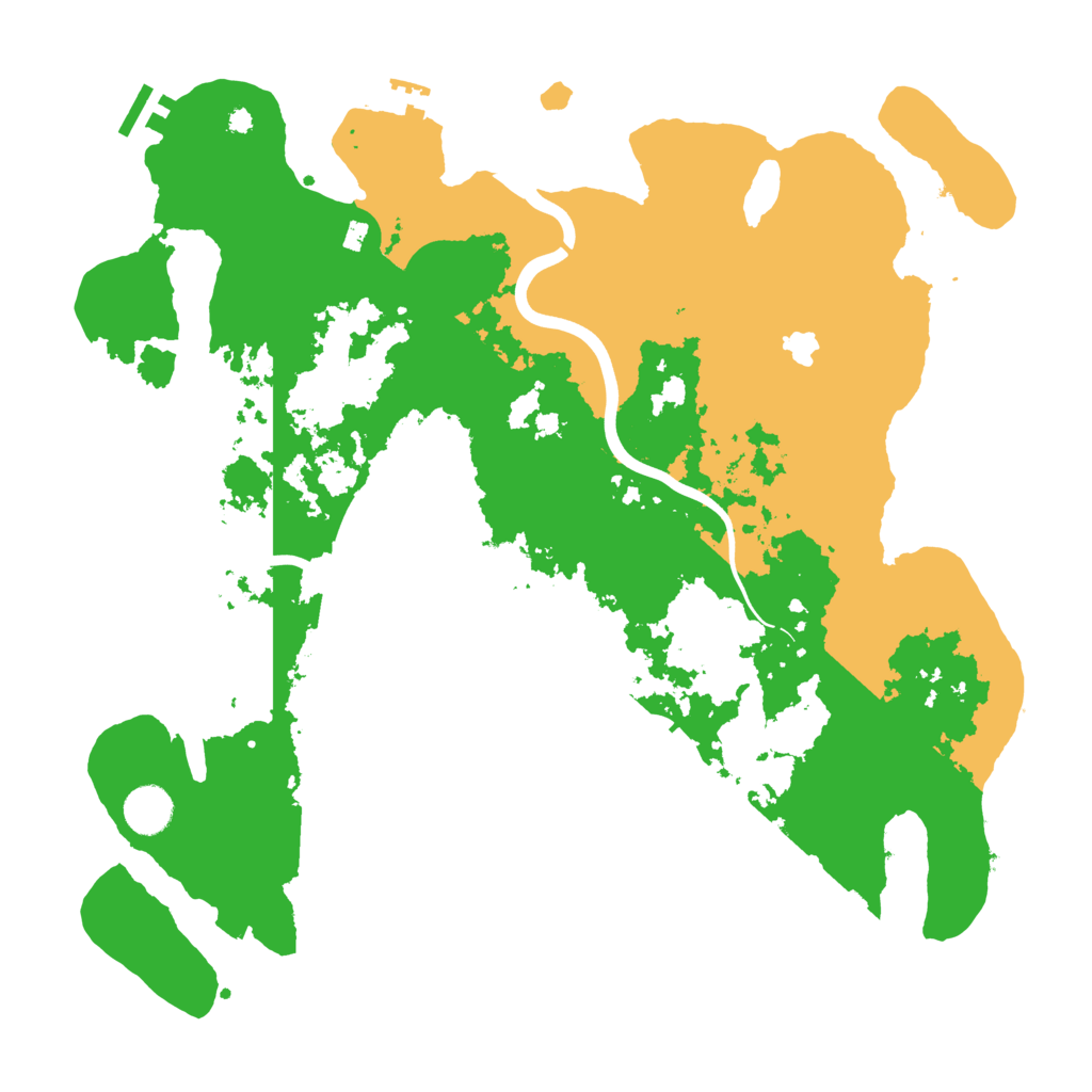 Biome Rust Map: Procedural Map, Size: 4000, Seed: 777659