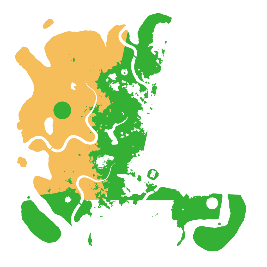 Biome Rust Map: Procedural Map, Size: 4000, Seed: 865533