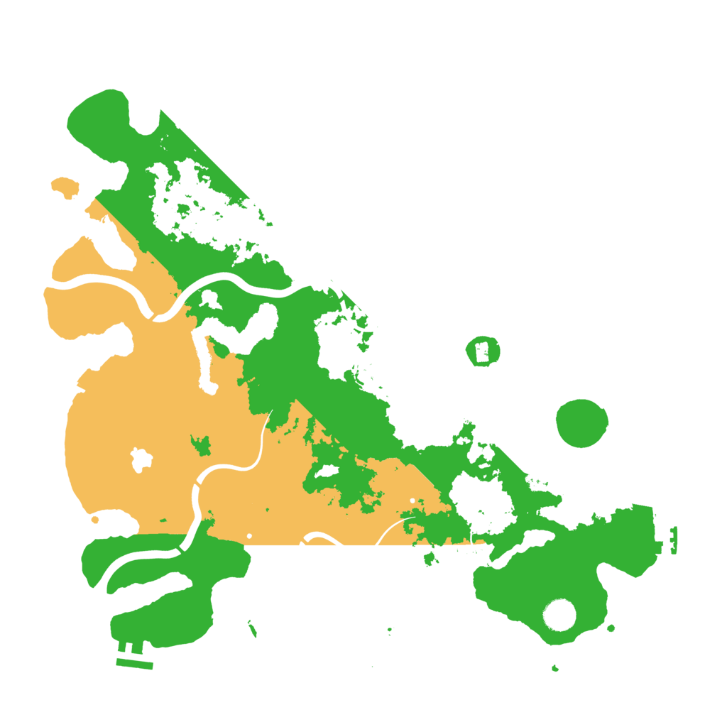 Biome Rust Map: Procedural Map, Size: 4000, Seed: 979941