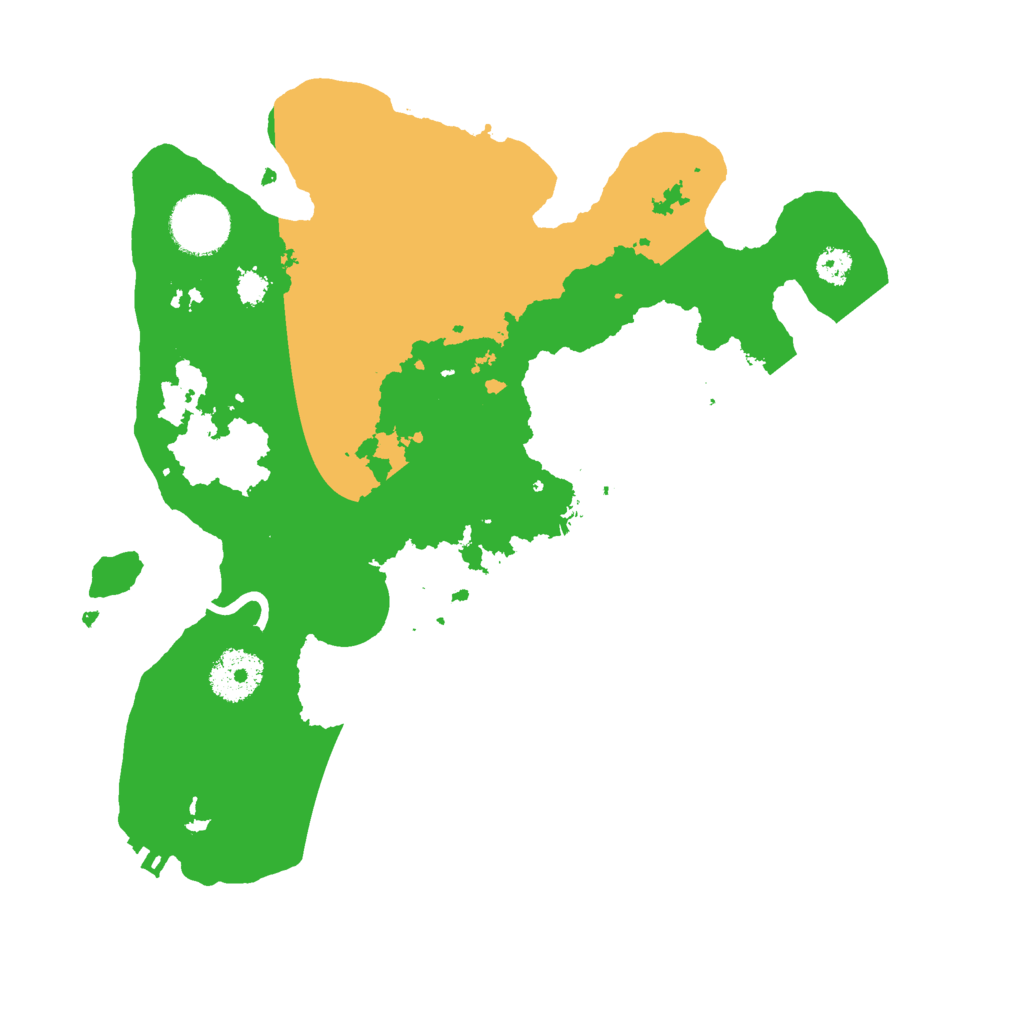 Biome Rust Map: Procedural Map, Size: 3000, Seed: 1289876583