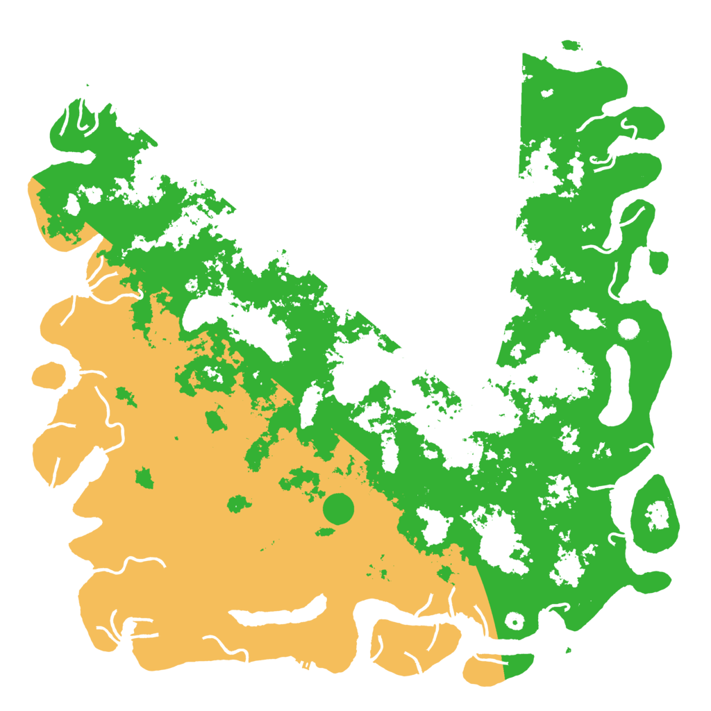 Biome Rust Map: Procedural Map, Size: 6000, Seed: 2127213523