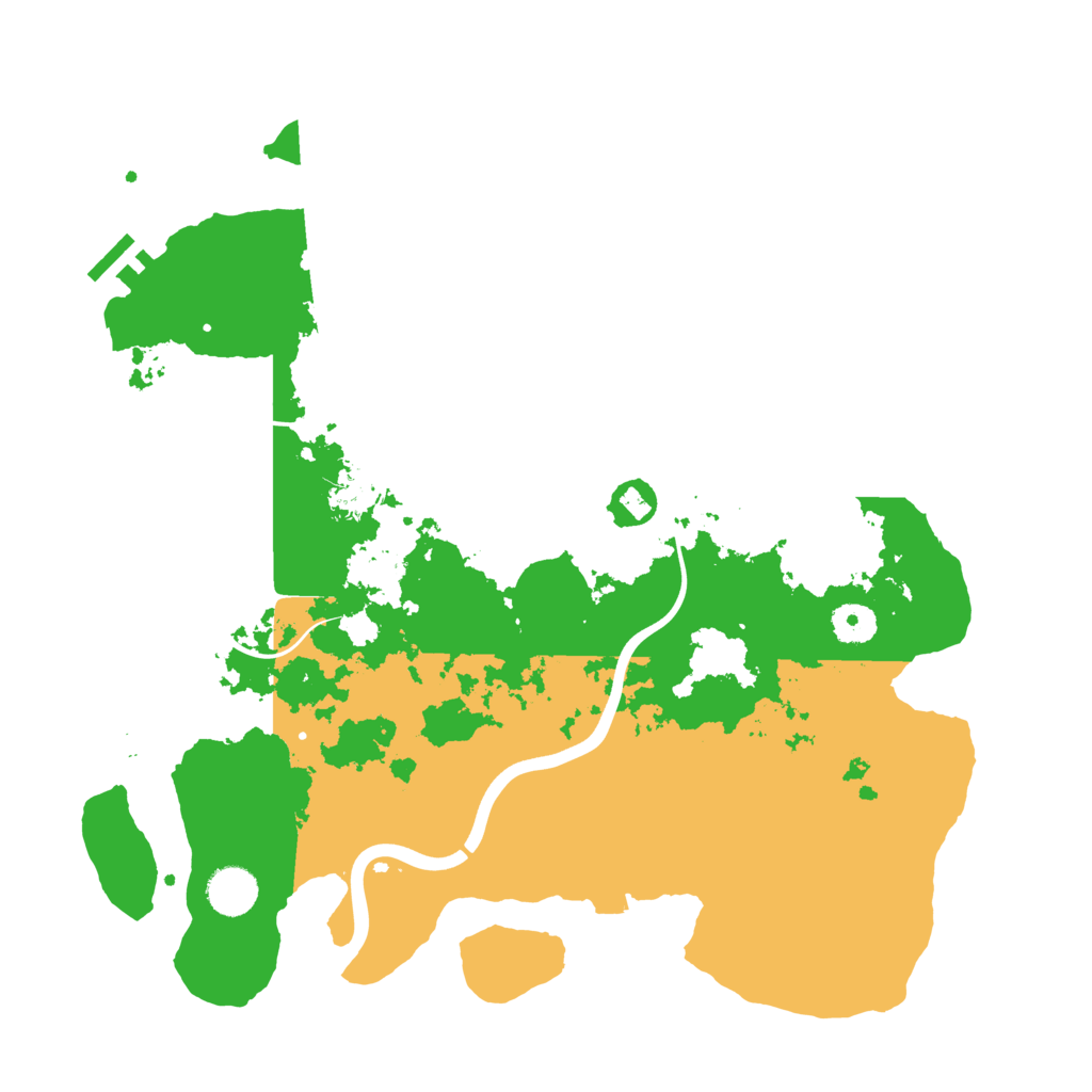 Biome Rust Map: Procedural Map, Size: 3850, Seed: 1988661170