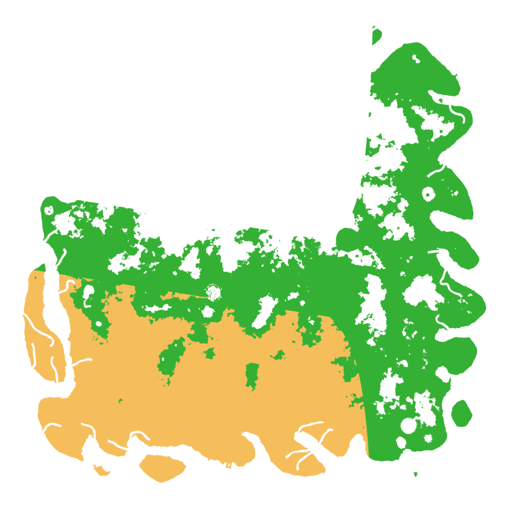 Biome Rust Map: Procedural Map, Size: 5700, Seed: 648370535