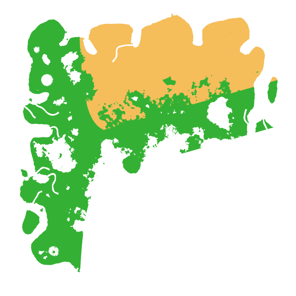 Biome Rust Map: Procedural Map, Size: 4500, Seed: 1338