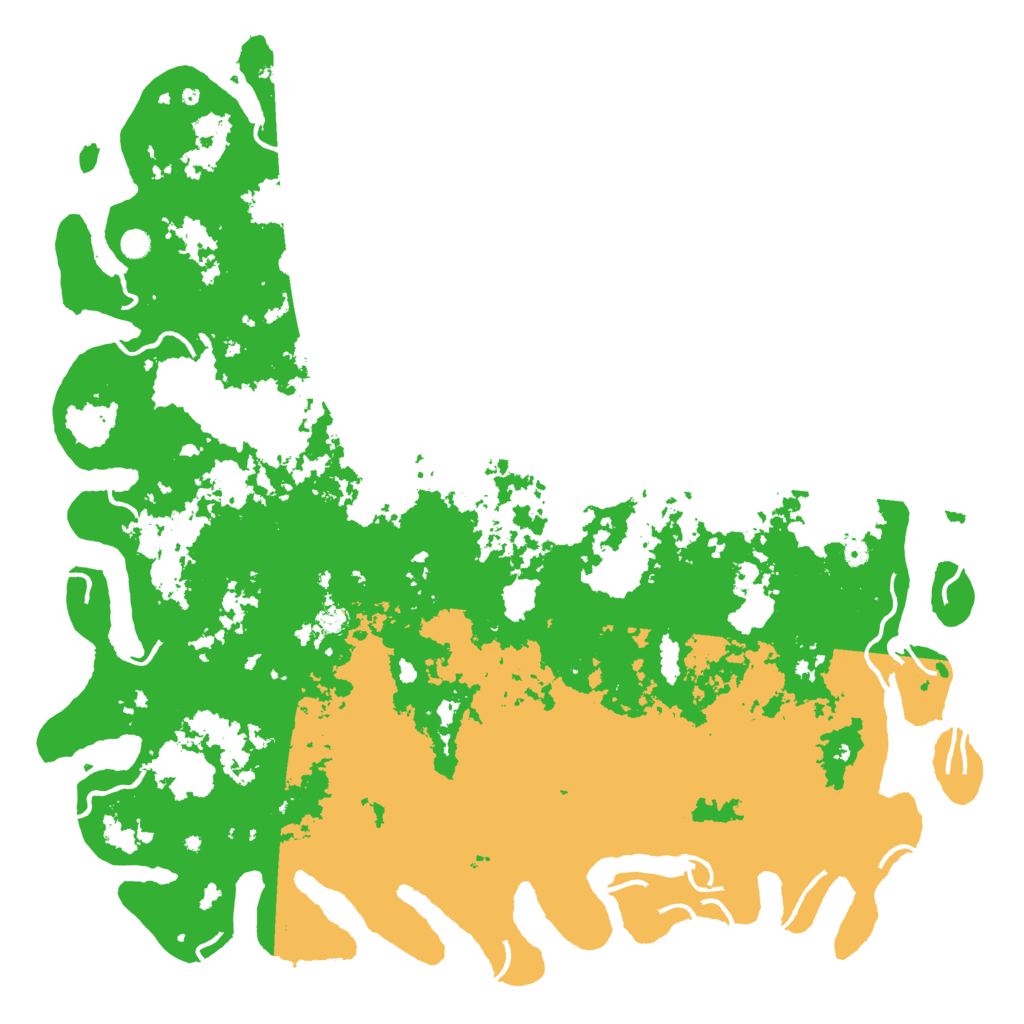 Biome Rust Map: Procedural Map, Size: 6000, Seed: 446581