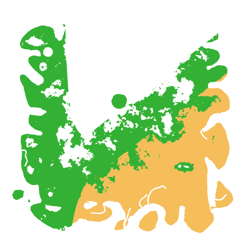 Biome Rust Map: Procedural Map, Size: 4500, Seed: 17741