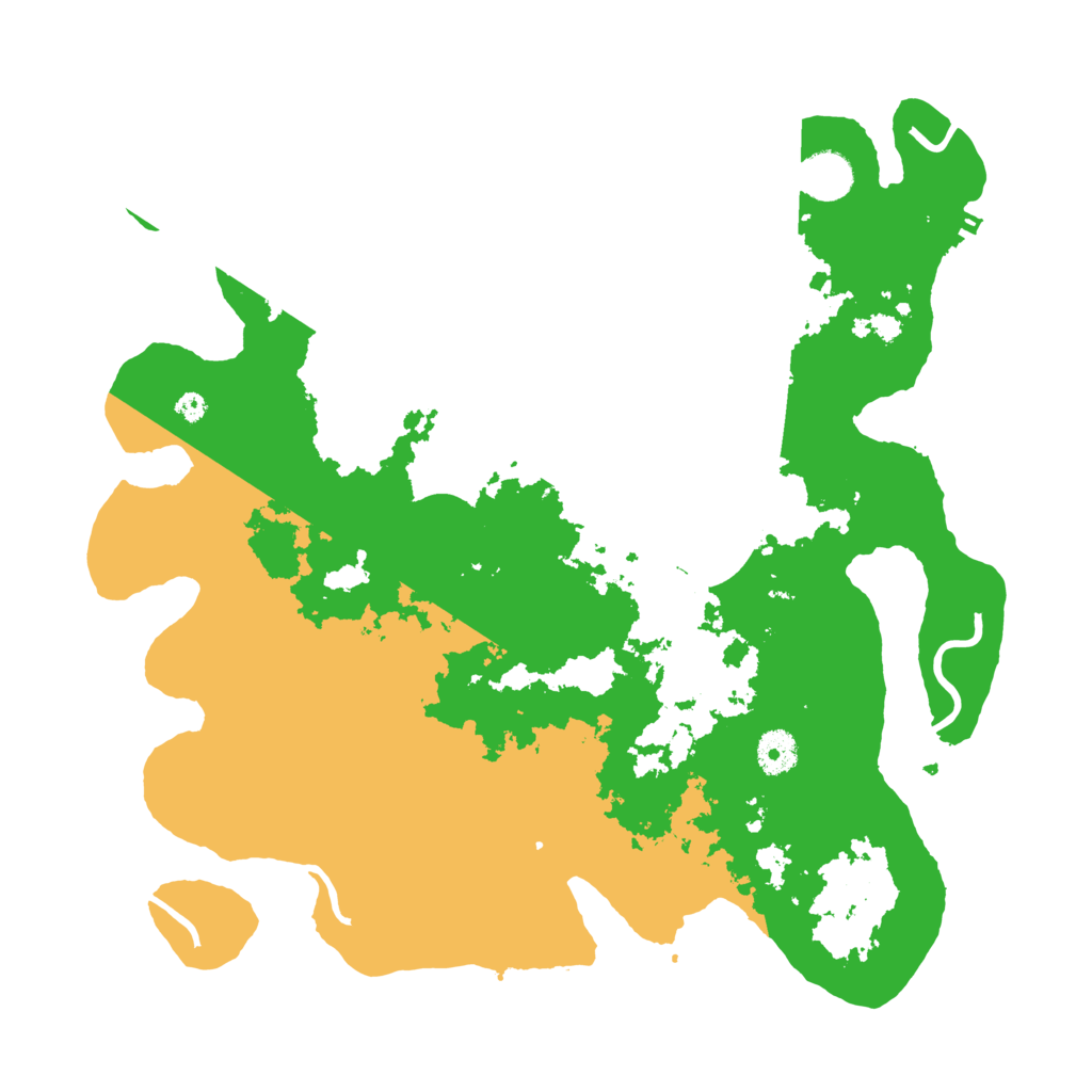 Biome Rust Map: Procedural Map, Size: 3850, Seed: 75346