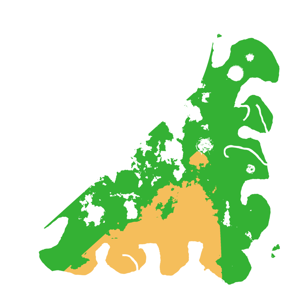 Biome Rust Map: Procedural Map, Size: 3500, Seed: 681649