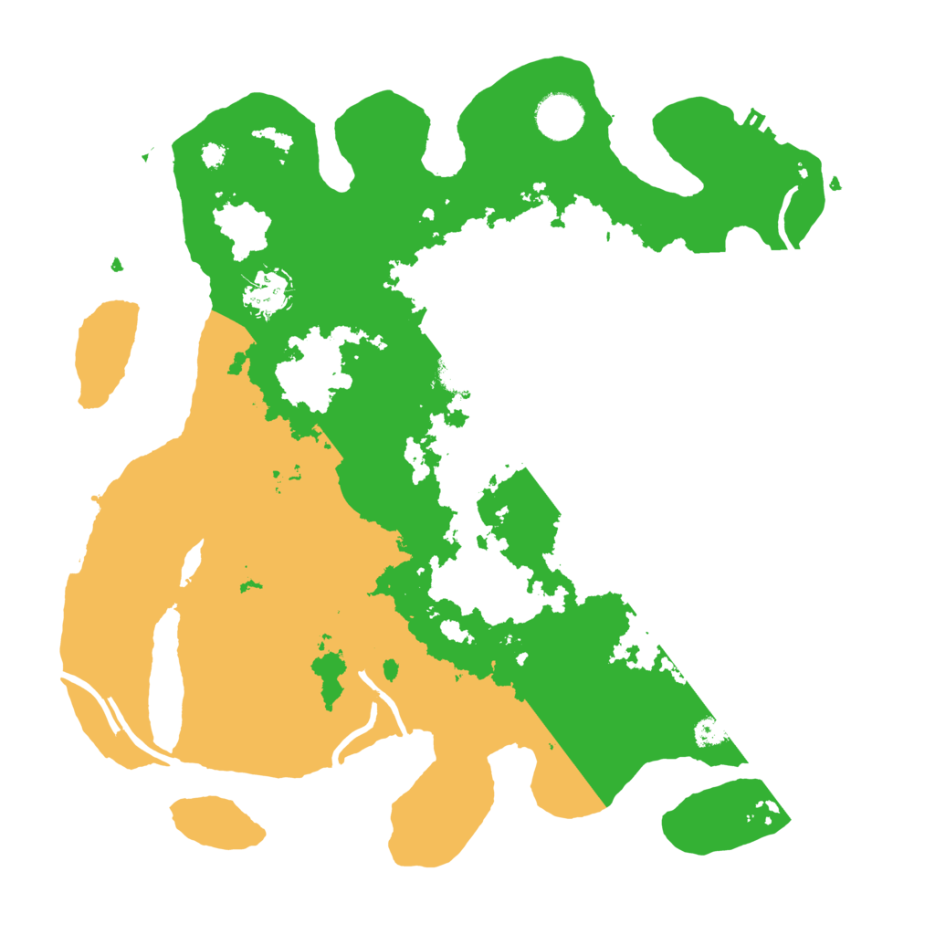 Biome Rust Map: Procedural Map, Size: 3500, Seed: 1484646421