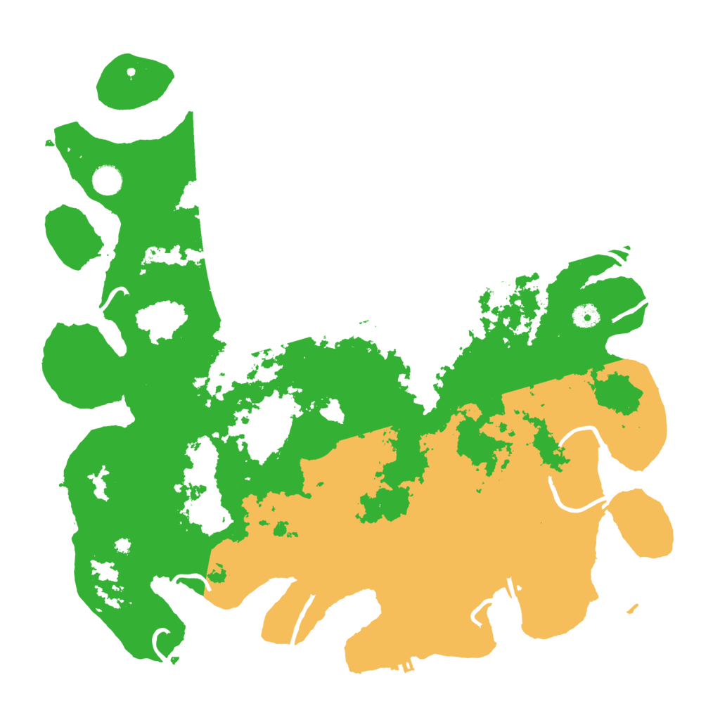 Biome Rust Map: Procedural Map, Size: 4250, Seed: 2291374