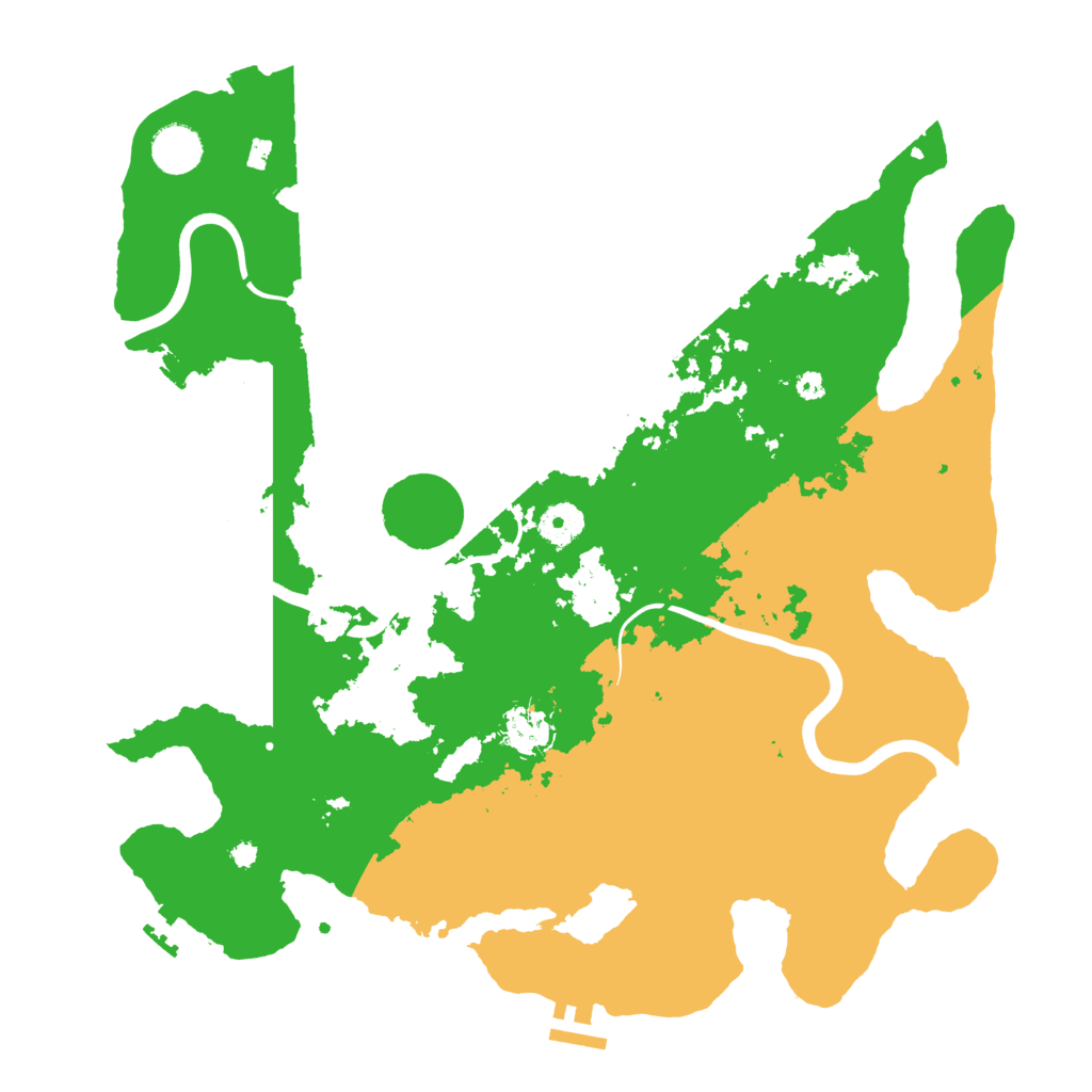 Biome Rust Map: Procedural Map, Size: 3850, Seed: 22078420