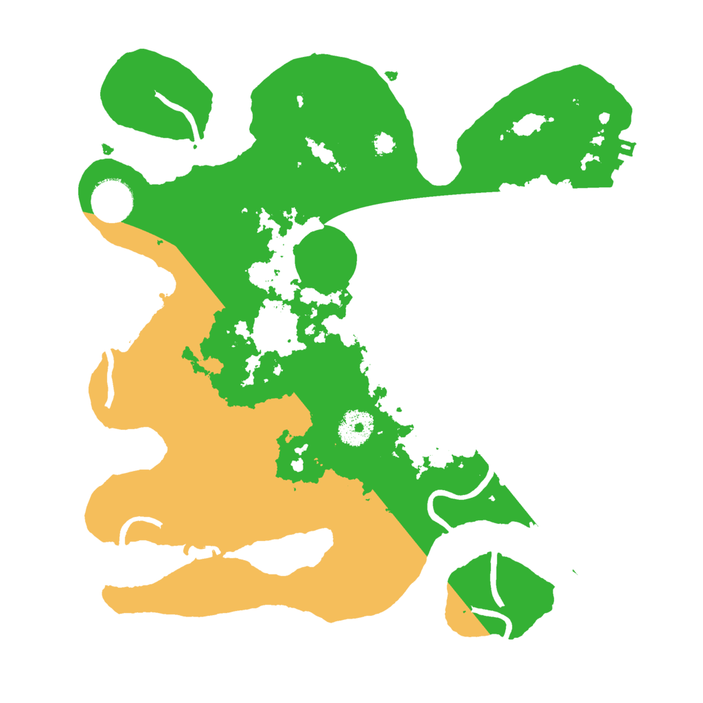 Biome Rust Map: Procedural Map, Size: 3000, Seed: 78623