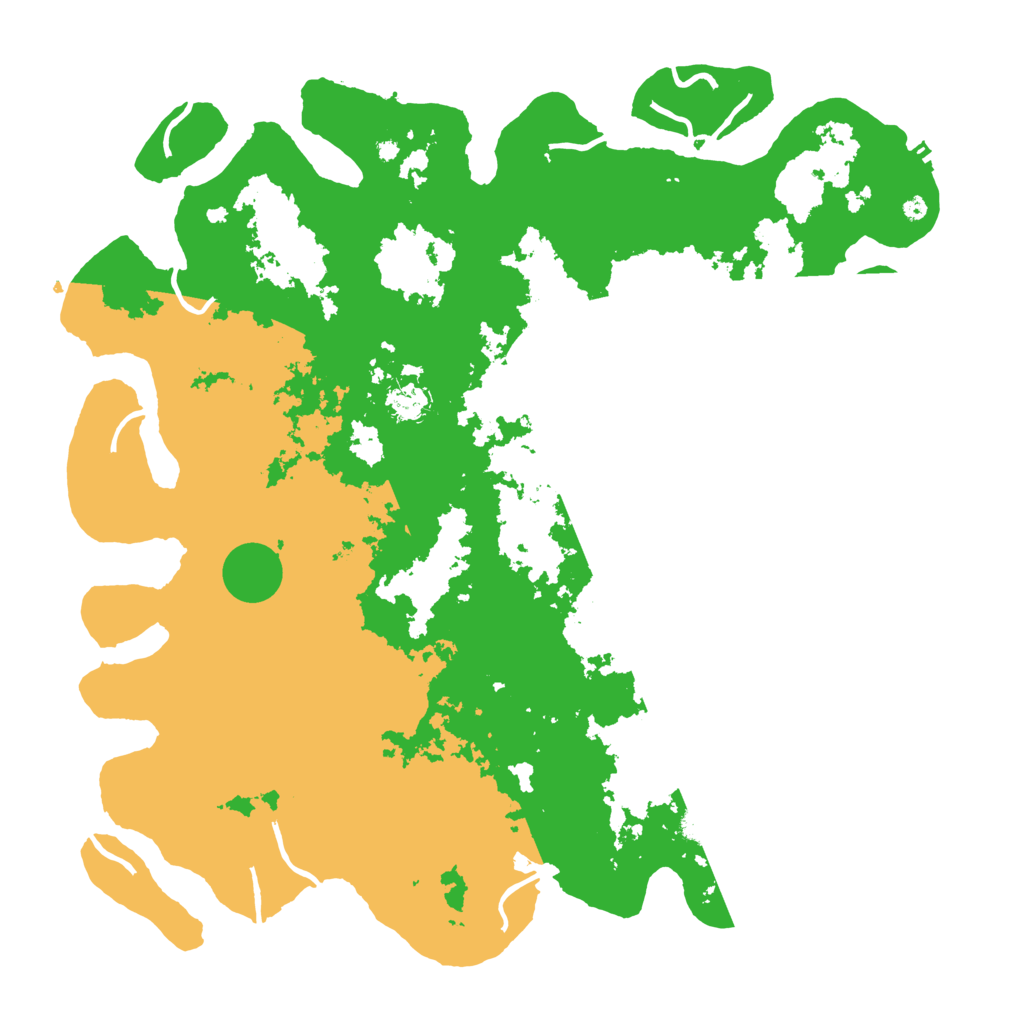Biome Rust Map: Procedural Map, Size: 4500, Seed: 642207900