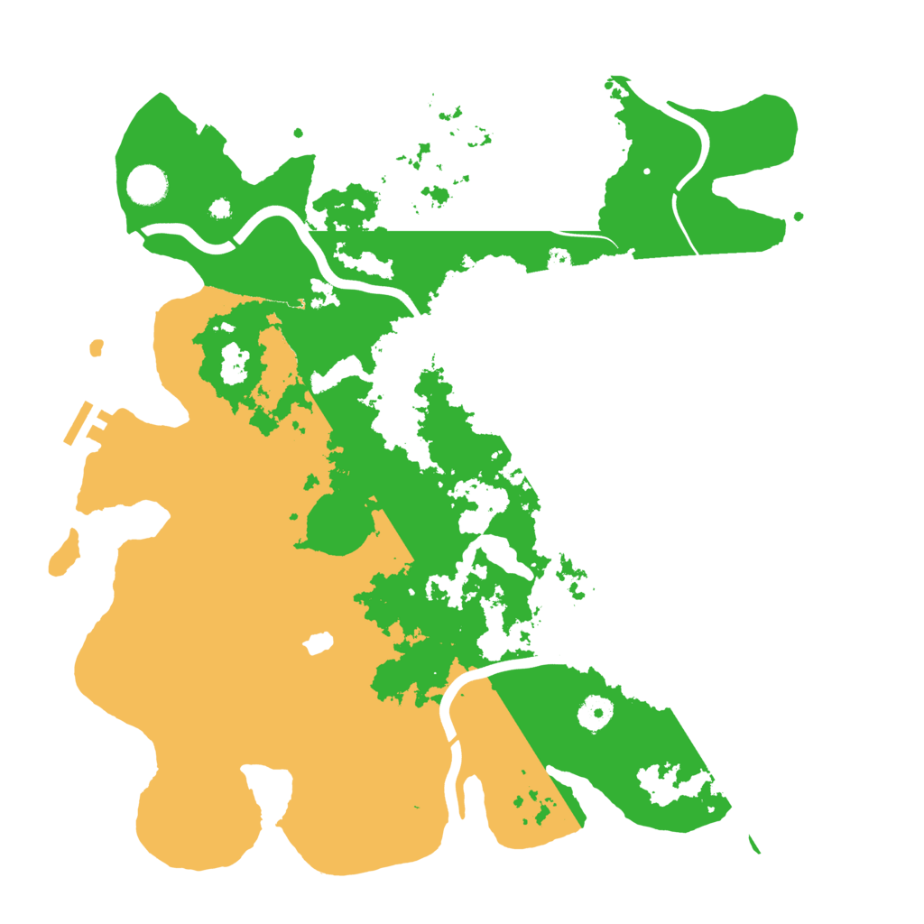 Biome Rust Map: Procedural Map, Size: 4000, Seed: 273988