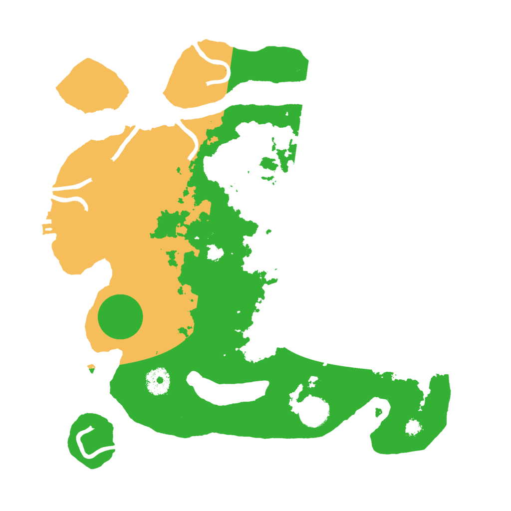 Biome Rust Map: Procedural Map, Size: 3000, Seed: 1174798659