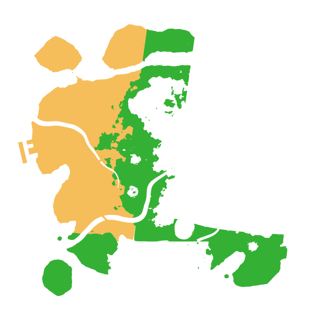 Biome Rust Map: Procedural Map, Size: 3000, Seed: 1174798659