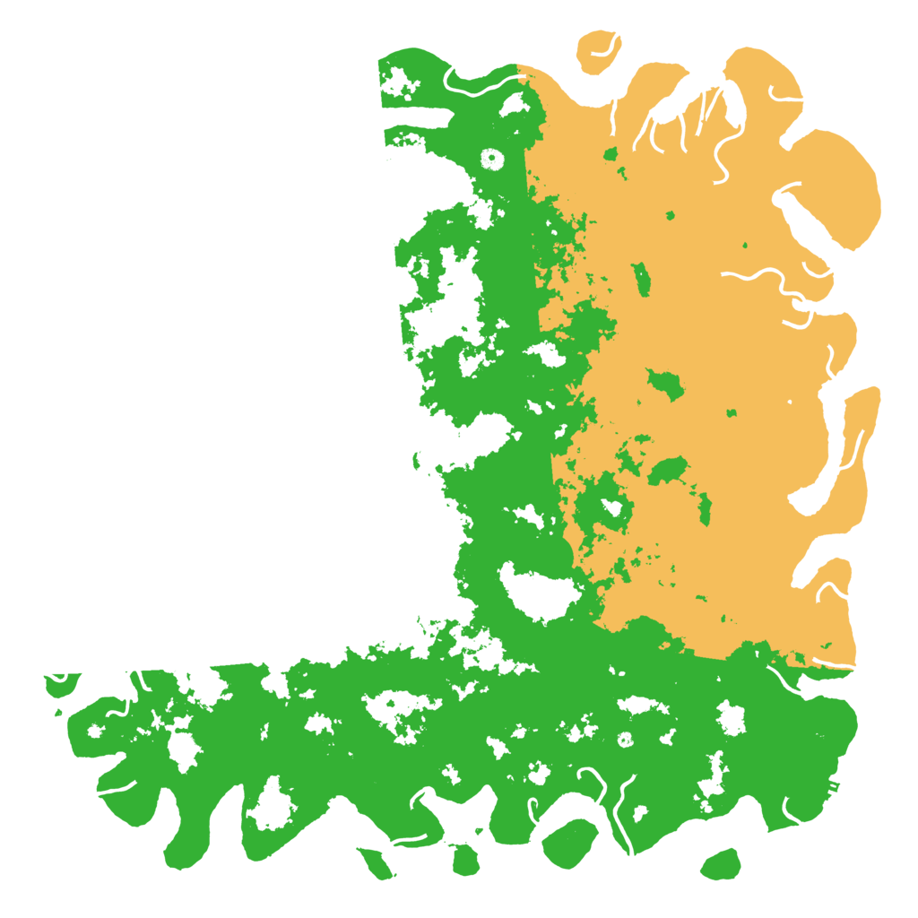 Biome Rust Map: Procedural Map, Size: 6000, Seed: 715924