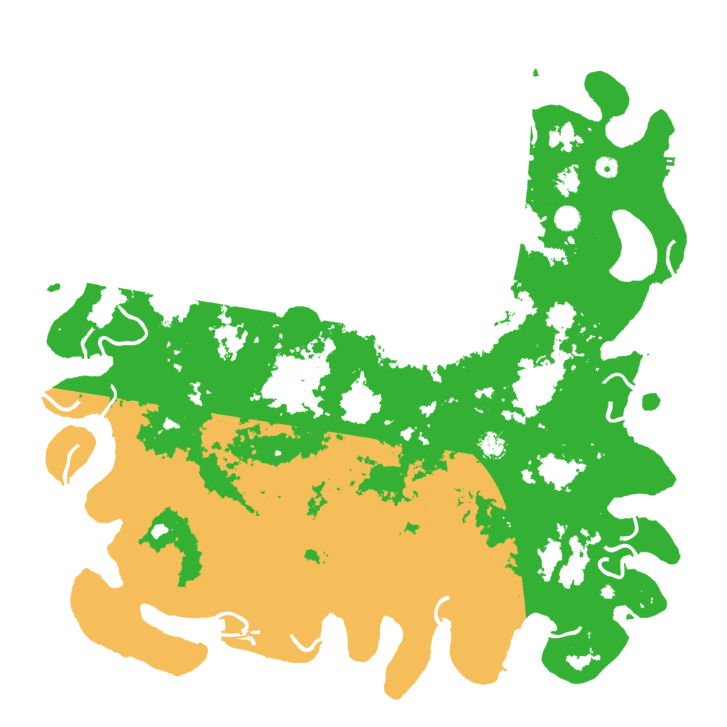 Biome Rust Map: Procedural Map, Size: 5000, Seed: 984165165