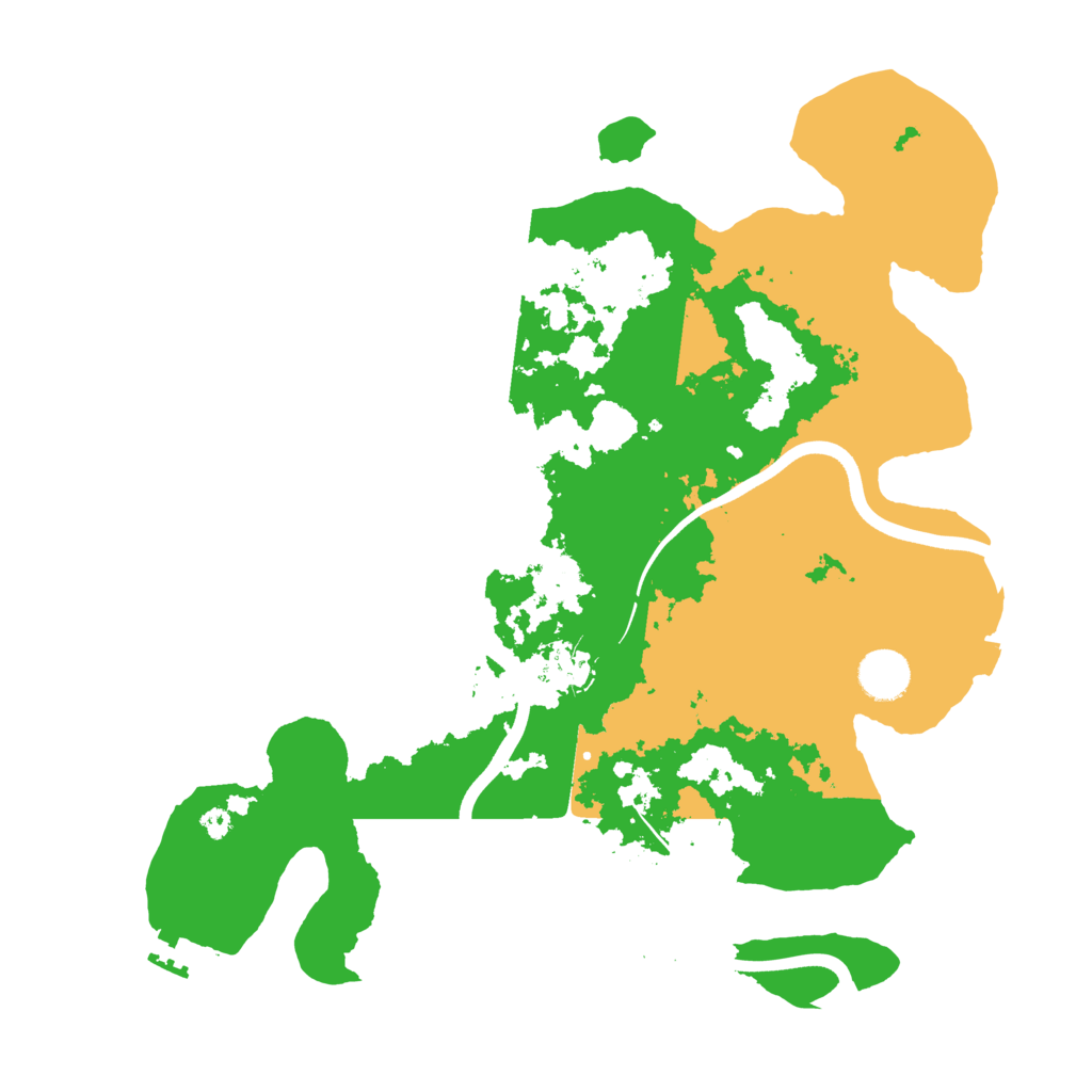 Biome Rust Map: Procedural Map, Size: 3750, Seed: 316897406