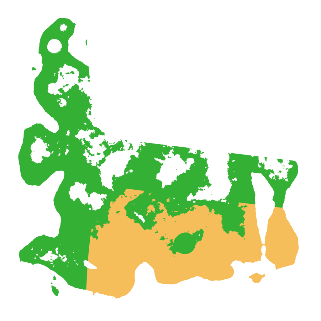 Biome Rust Map: Procedural Map, Size: 4000, Seed: 54657