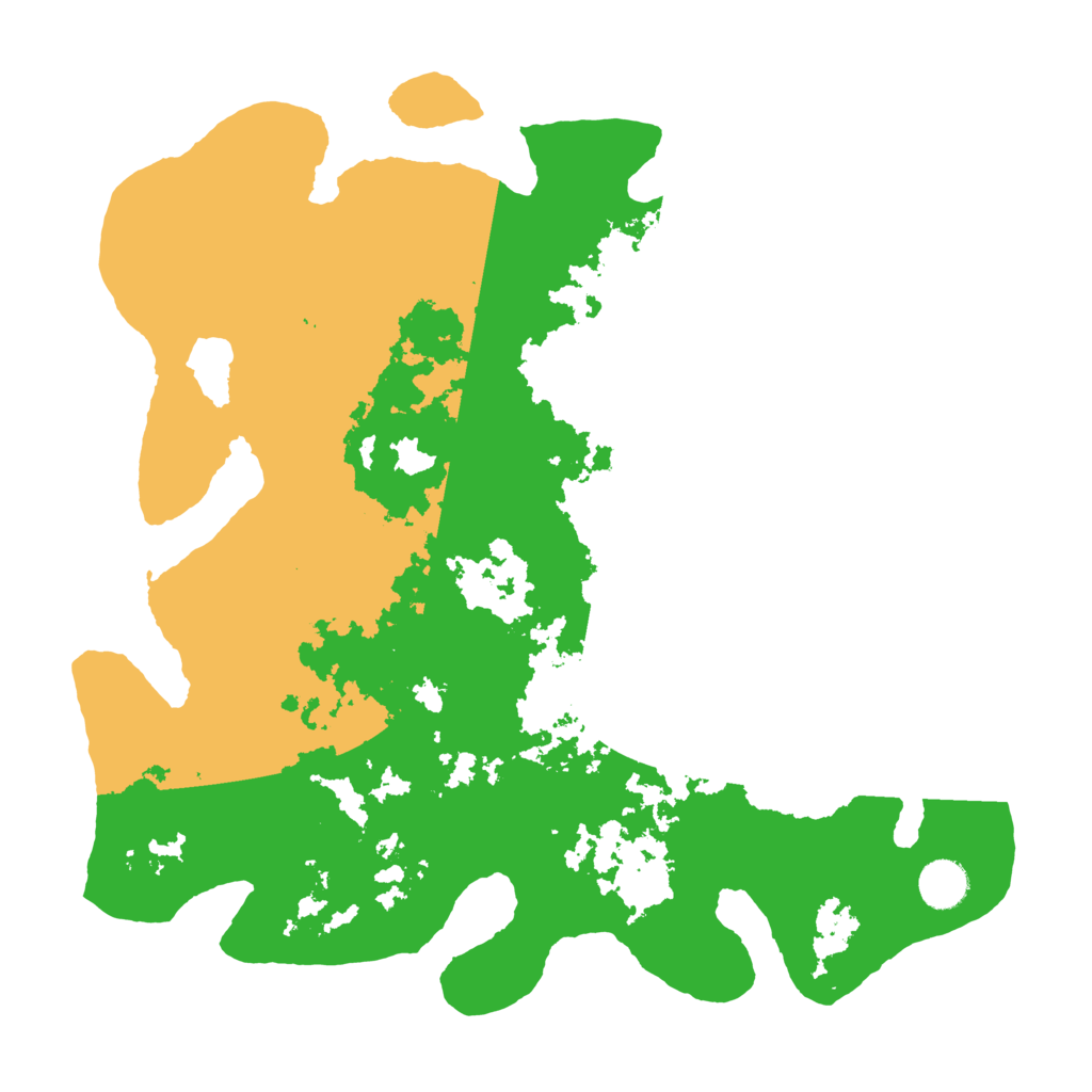 Biome Rust Map: Barren, Size: 3900, Seed: 5124