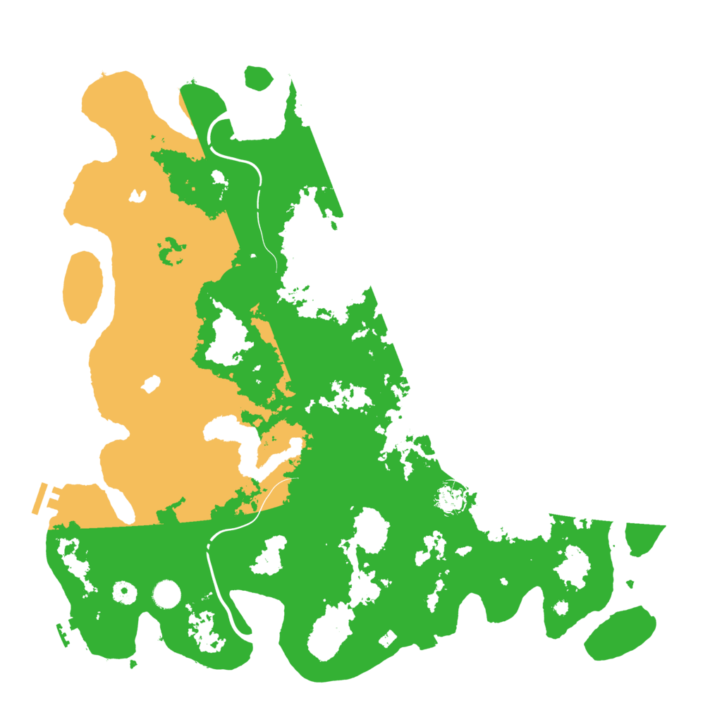 Biome Rust Map: Procedural Map, Size: 4500, Seed: 9002