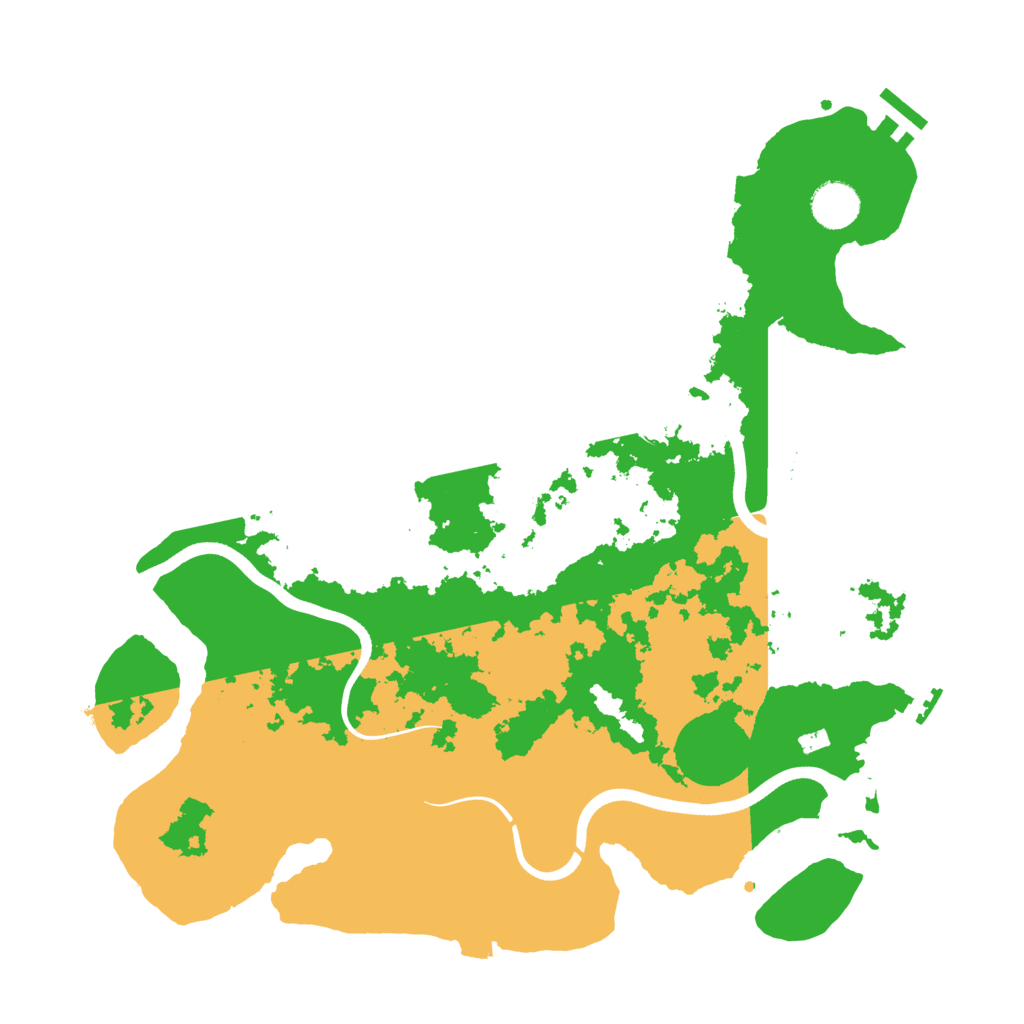 Biome Rust Map: Procedural Map, Size: 3800, Seed: 5783036