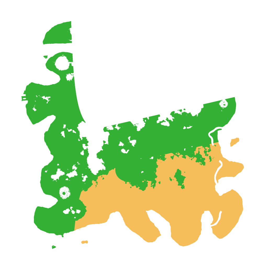 Biome Rust Map: Procedural Map, Size: 3500, Seed: 911049938