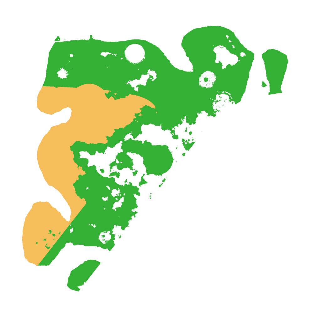 Biome Rust Map: Procedural Map, Size: 2900, Seed: 12456