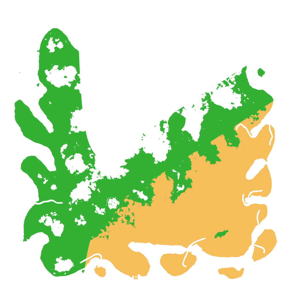 Biome Rust Map: Procedural Map, Size: 4650, Seed: 9547378