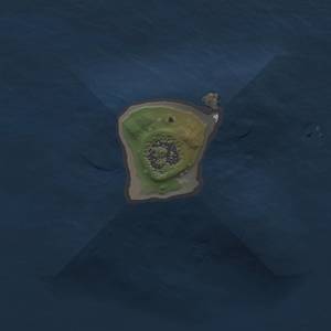 Thumbnail Rust Map: Procedural Map, Size: 1000, Seed: 69696969, 3 Monuments