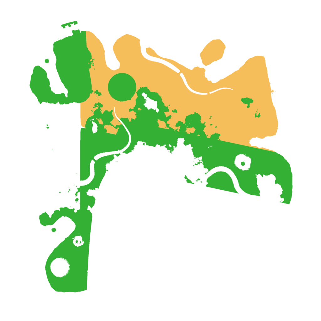 Biome Rust Map: Procedural Map, Size: 3000, Seed: 163182435