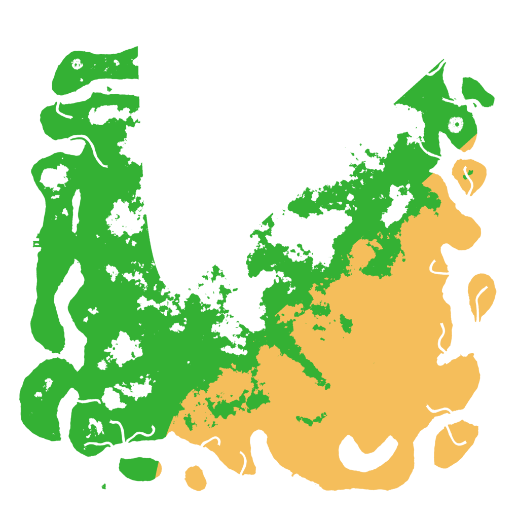 Biome Rust Map: Procedural Map, Size: 5000, Seed: 7803475
