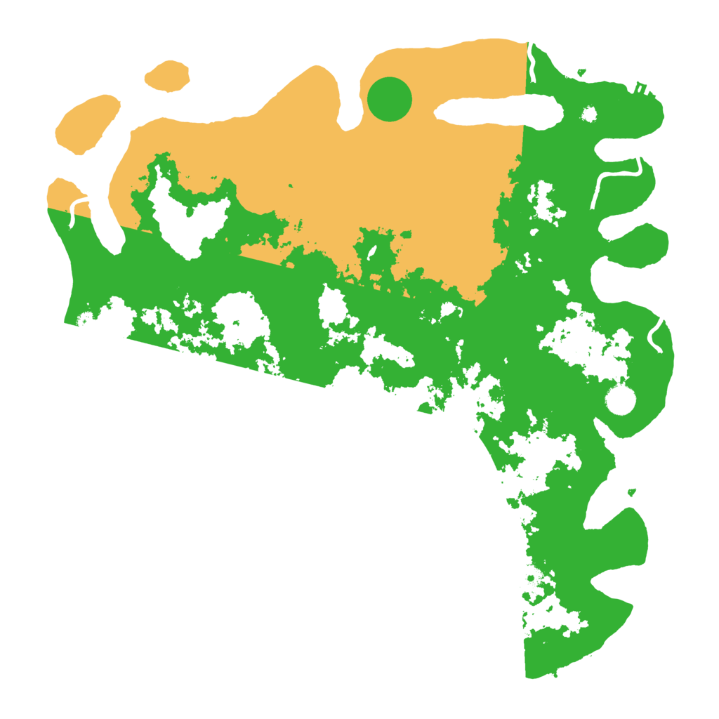 Biome Rust Map: Procedural Map, Size: 4250, Seed: 2292622