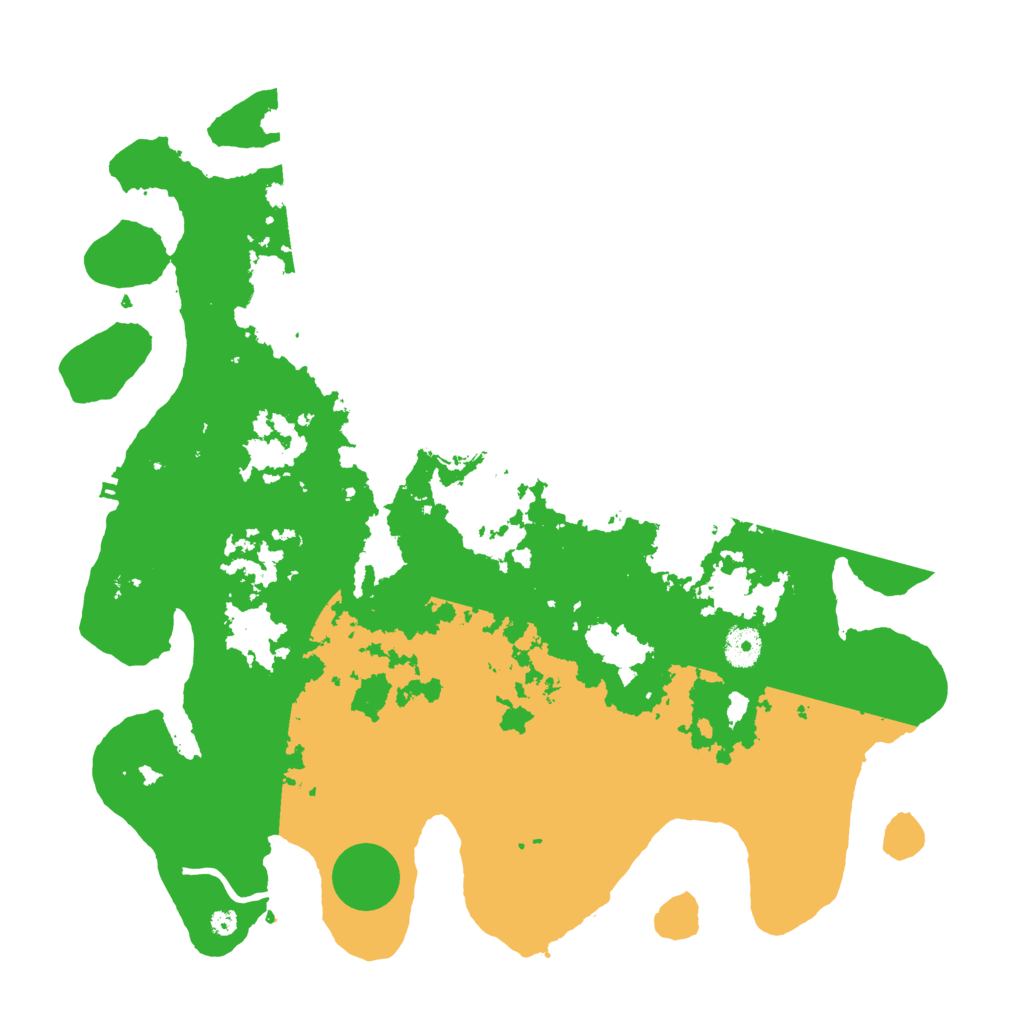 Biome Rust Map: Procedural Map, Size: 4000, Seed: 658303