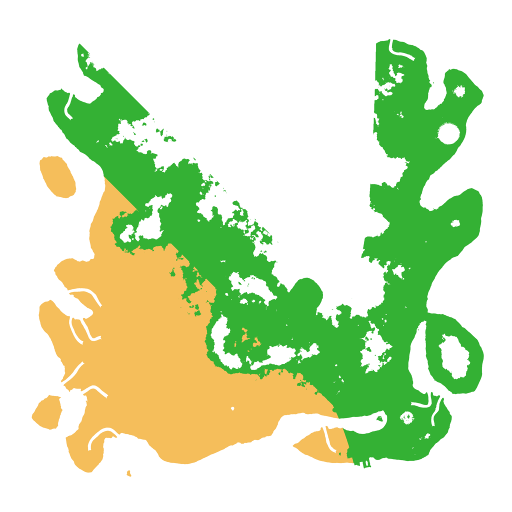 Biome Rust Map: Procedural Map, Size: 4250, Seed: 5499308