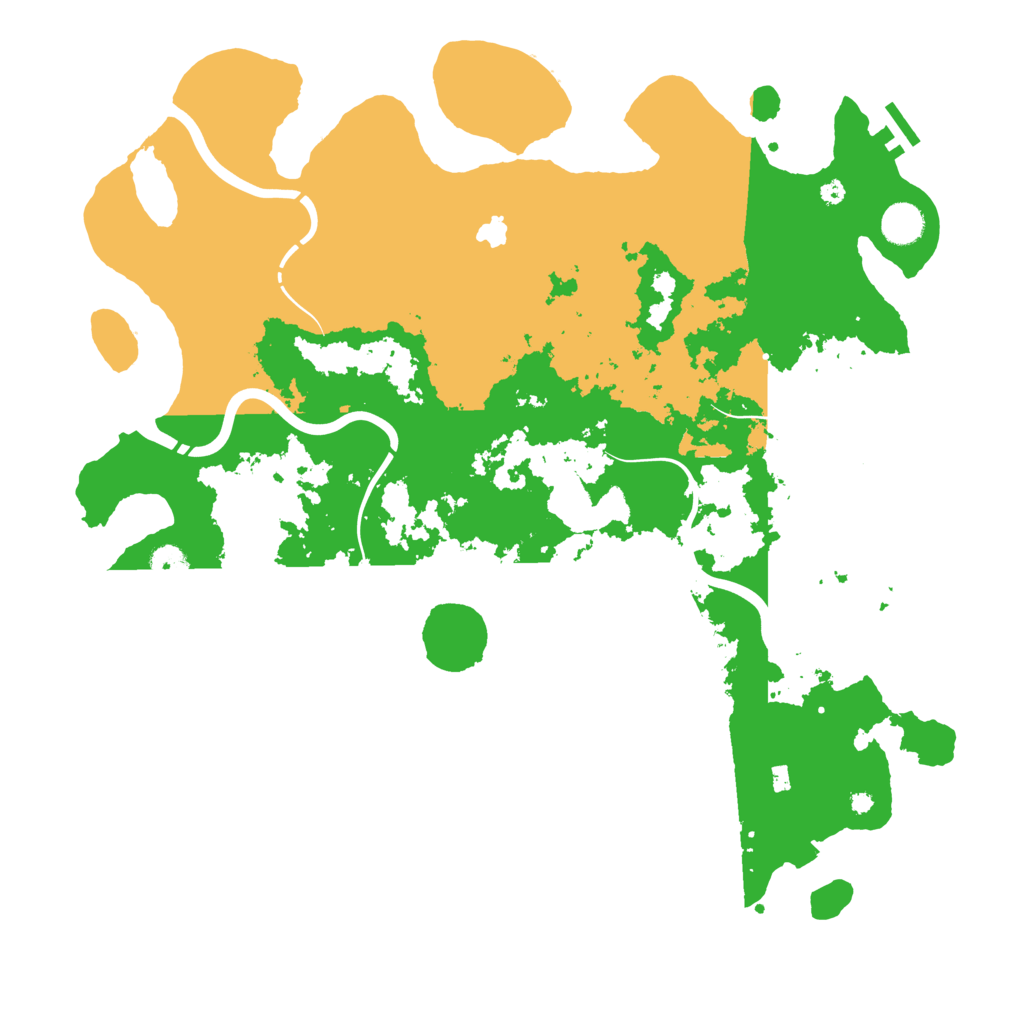 Biome Rust Map: Procedural Map, Size: 4250, Seed: 769943