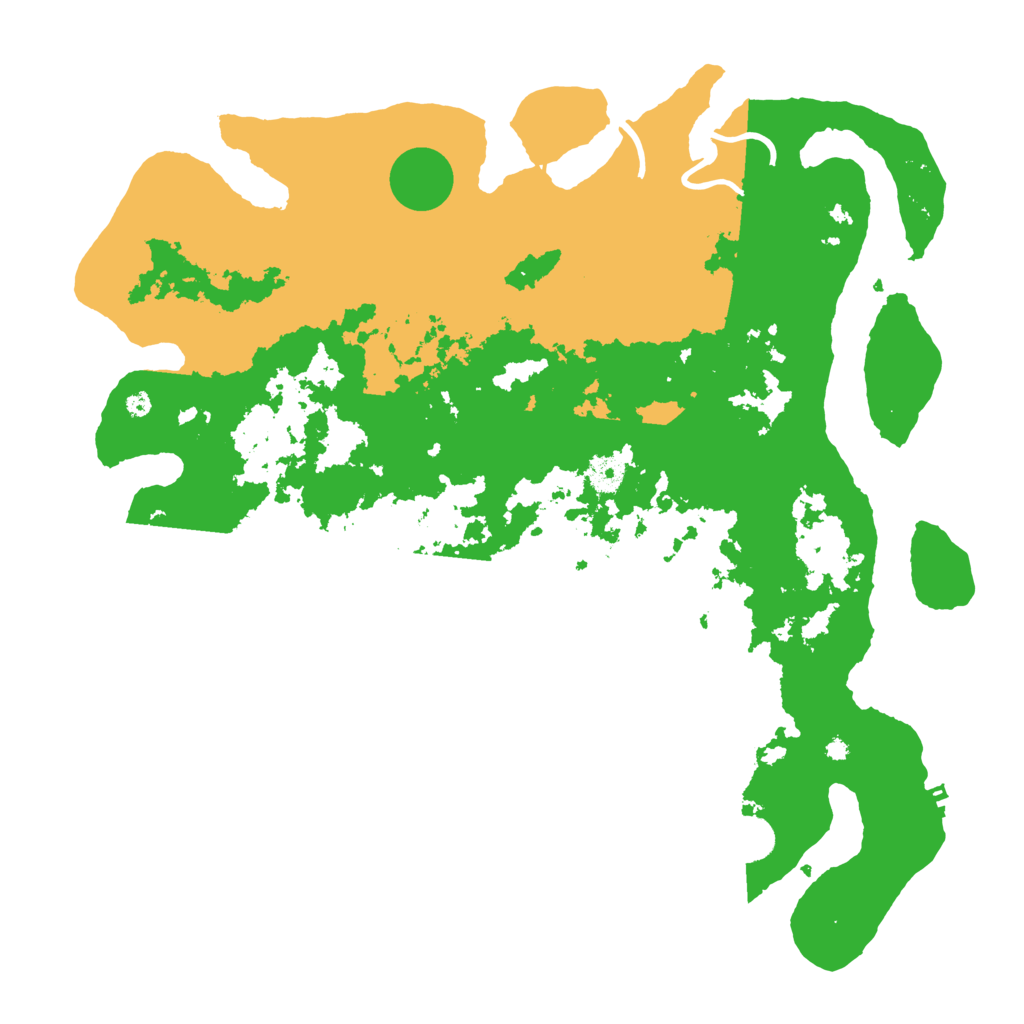 Biome Rust Map: Procedural Map, Size: 4250, Seed: 4459431