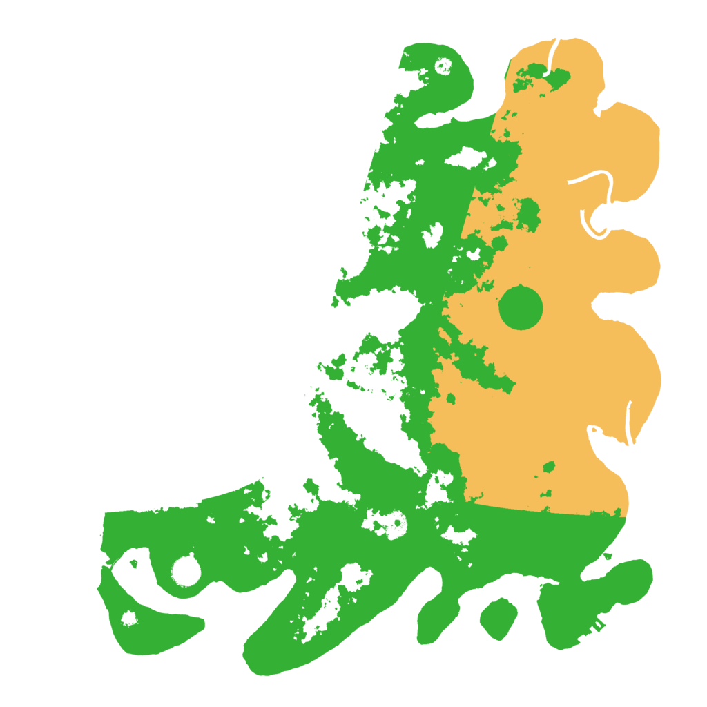 Biome Rust Map: Procedural Map, Size: 4250, Seed: 6374