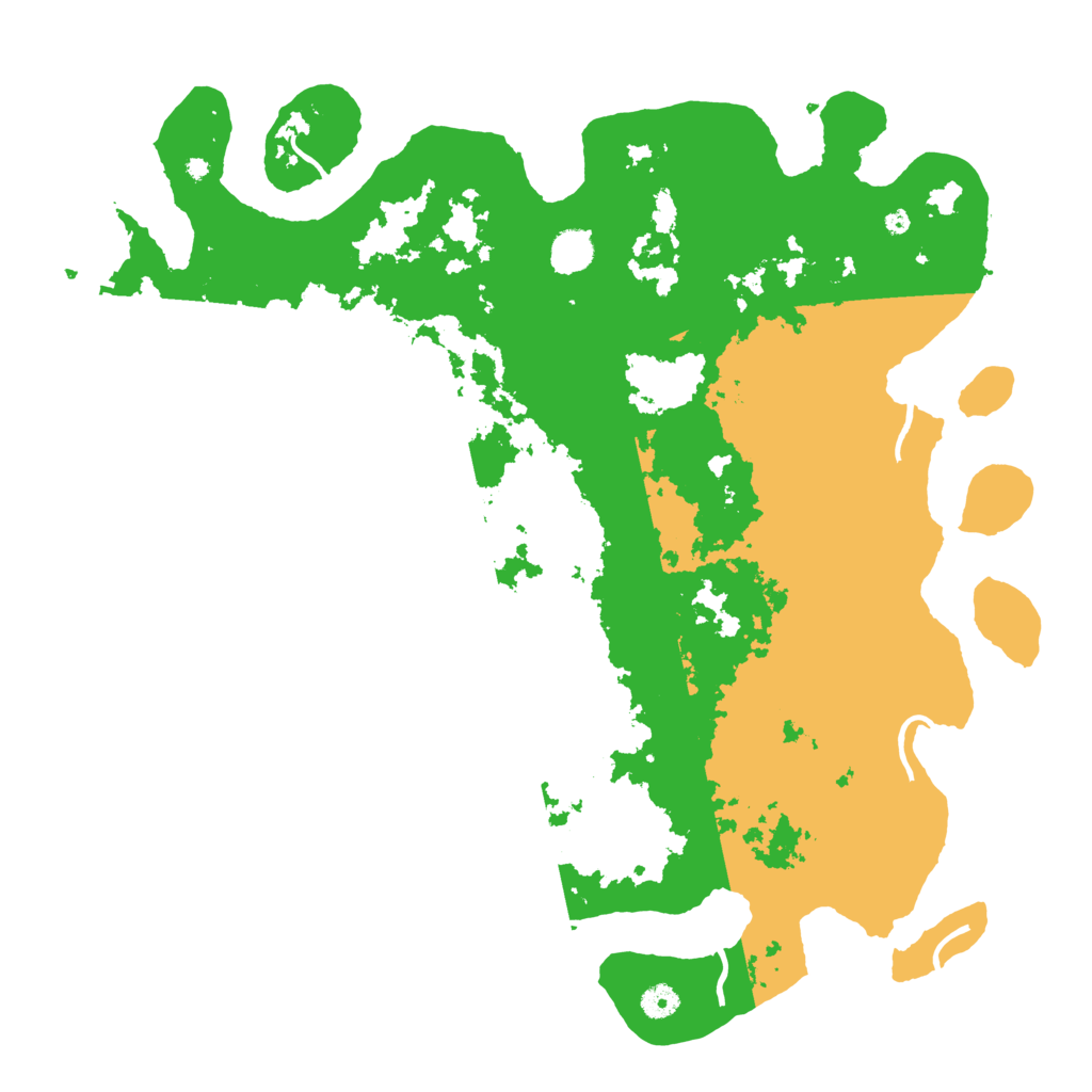 Biome Rust Map: Procedural Map, Size: 4607, Seed: 189446460