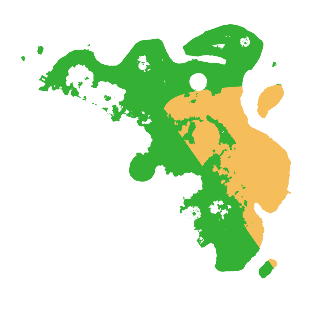 Biome Rust Map: Procedural Map, Size: 3250, Seed: 2768286