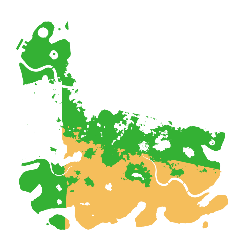 Biome Rust Map: Procedural Map, Size: 4250, Seed: 4337766